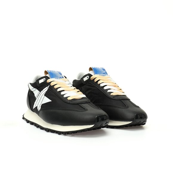 Black & White & Blue Marathon Sneakers By Golden Goose - Picture 1 of 8